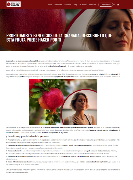 Arilo Fruits SEO SEM Spk Comunicación