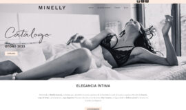 Diseño Web Ecommerce Minelly Lencería en Canarias. Spk Comunicación