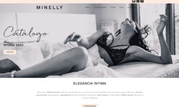 Web Minellly Lencería Canarias