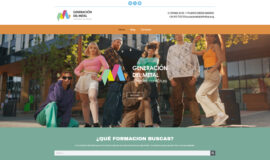 Diseño web Generación del Metal Madrid, Proyecto de SPK Comunicación